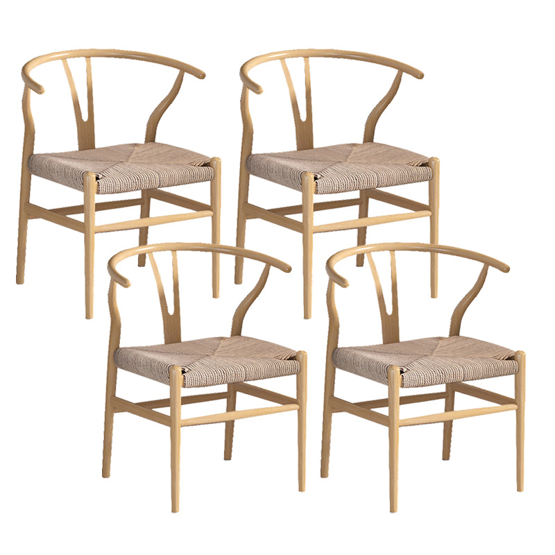 Industrial Style Dining Chairs Iron Arm Dining Chairs for Kitchen Use