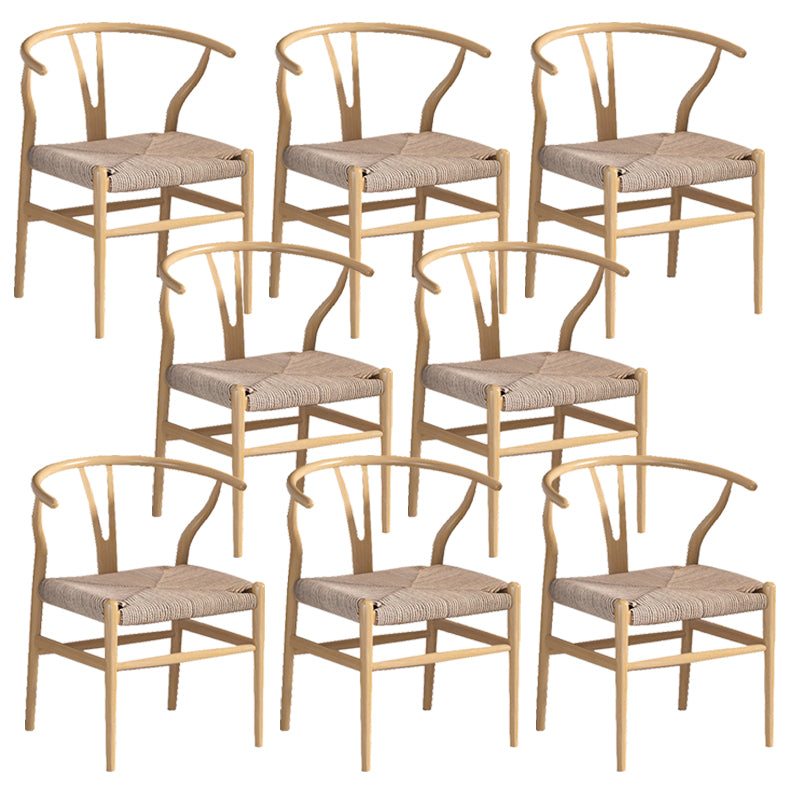 Industrial Style Dining Chairs Iron Arm Dining Chairs for Kitchen Use