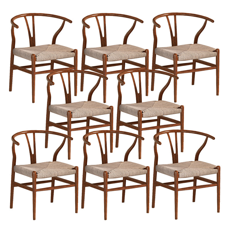 Industrial Style Dining Chairs Iron Arm Dining Chairs for Kitchen Use