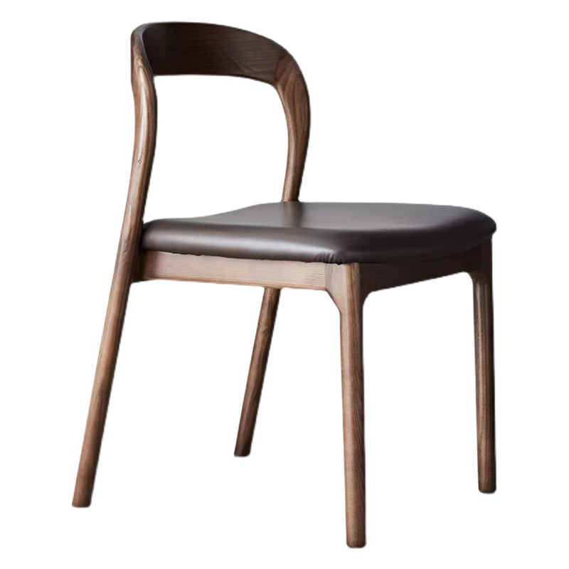 Dining Room Contemporary Armless Chair Solid Wood Dining Chair