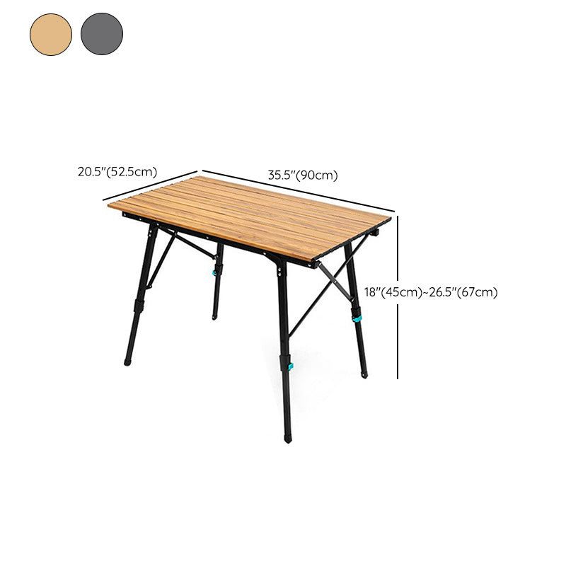 Industrial Outdoor Folding Table Lift Aluminum Camping Table