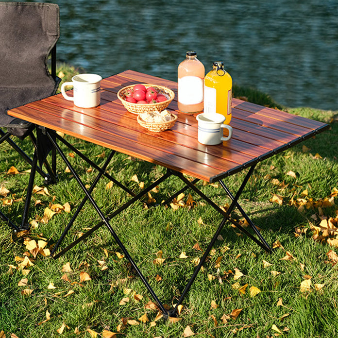 Aluminum Outdoor Folding Table Industrial Rectangle Camping Table