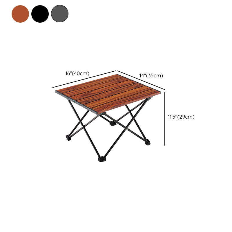 Aluminum Outdoor Folding Table Industrial Rectangle Camping Table