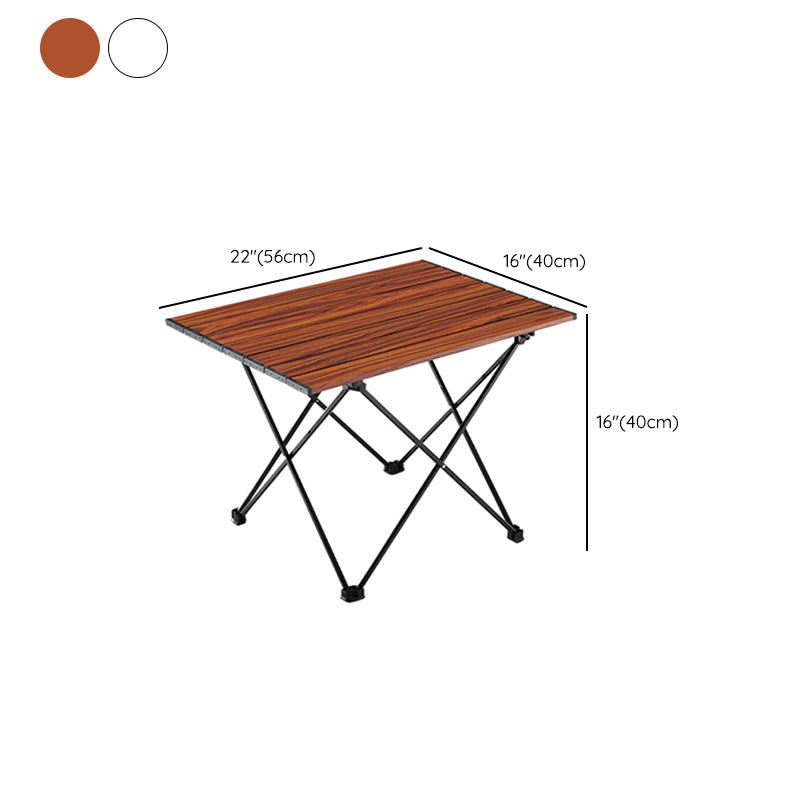 Aluminum Outdoor Folding Table Industrial Rectangle Camping Table