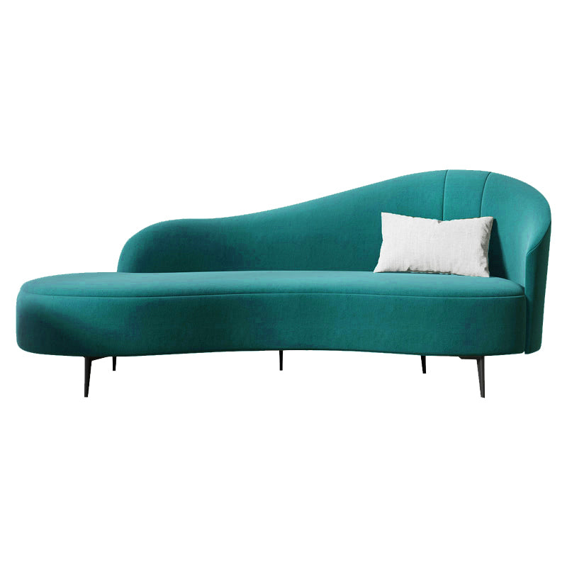 Modern Chaise Lounge Solid Color Chaise Lounge Sofa for Living Room