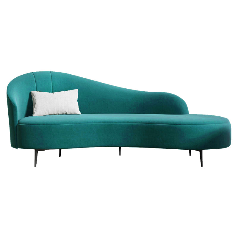 Modern Chaise Lounge Solid Color Chaise Lounge Sofa for Living Room