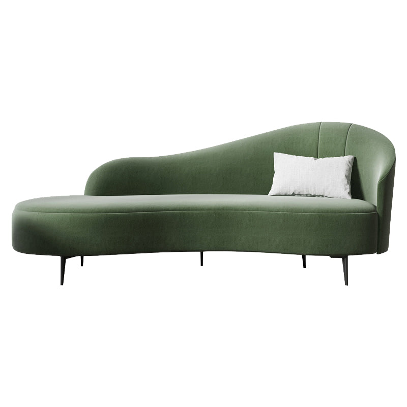Modern Chaise Lounge Solid Color Chaise Lounge Sofa for Living Room