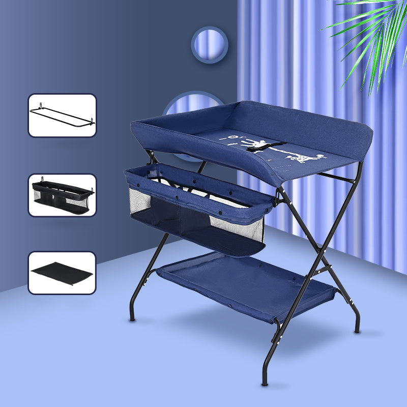 Modern Changing Table  Folding Baby Changing Table with Basket