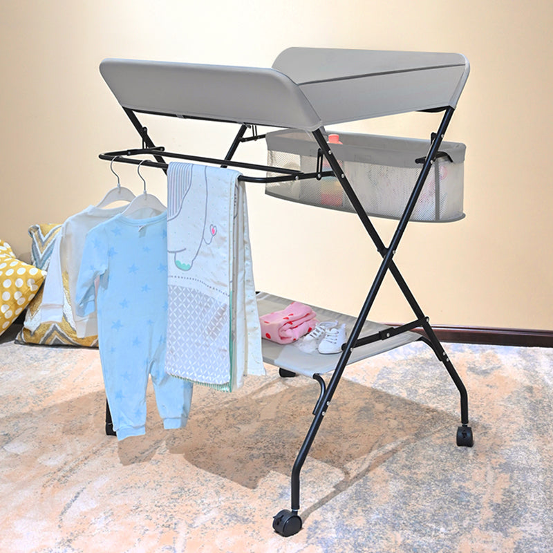 Portable Changing Table Folding Baby Changing Table with Pad