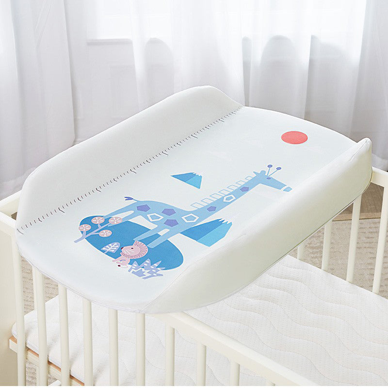 Modern White Changing Pad Crib Top Changer Portable Changing Table Topper