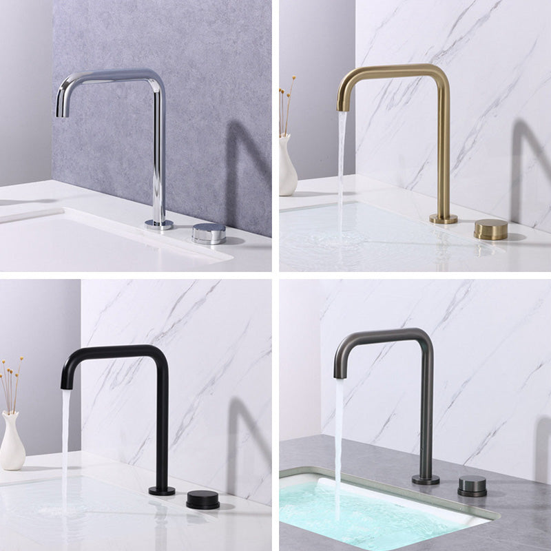 Vessel Sink Bathroom Faucet Knob Handle Swivel Spout High-Arc Vessel Faucet