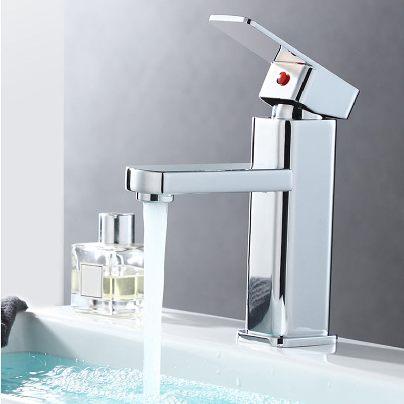 Vessel Sink Bathroom Faucet Lever Handle Low Arc Vessel Faucet