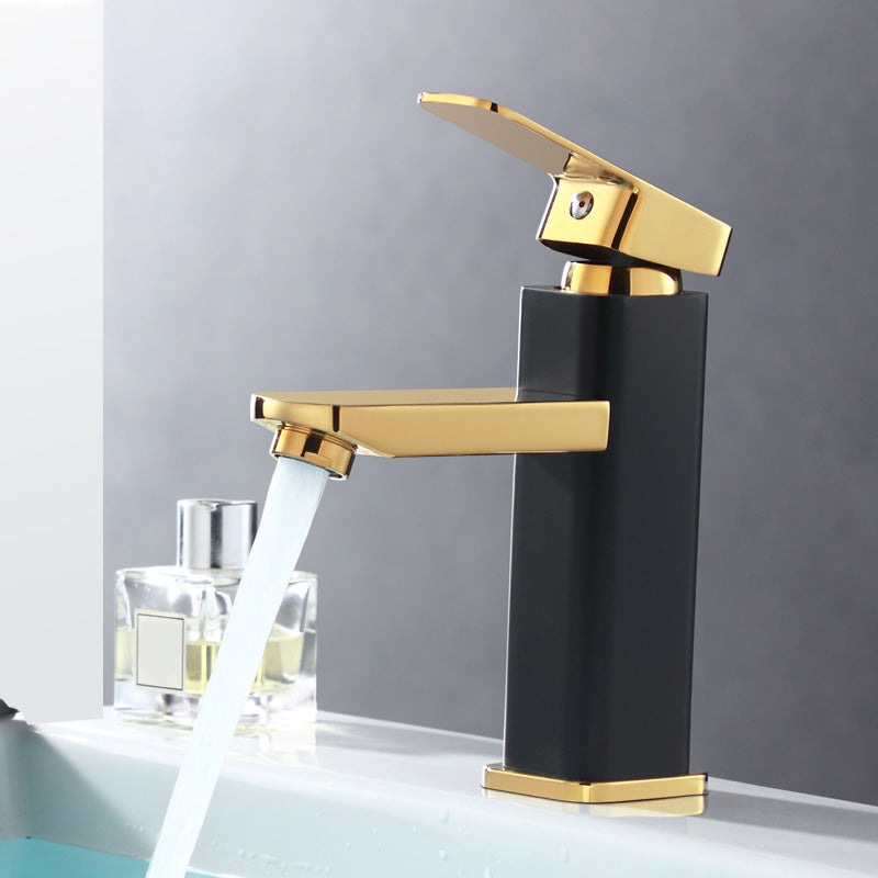 Vessel Sink Bathroom Faucet Lever Handle Low Arc Vessel Faucet