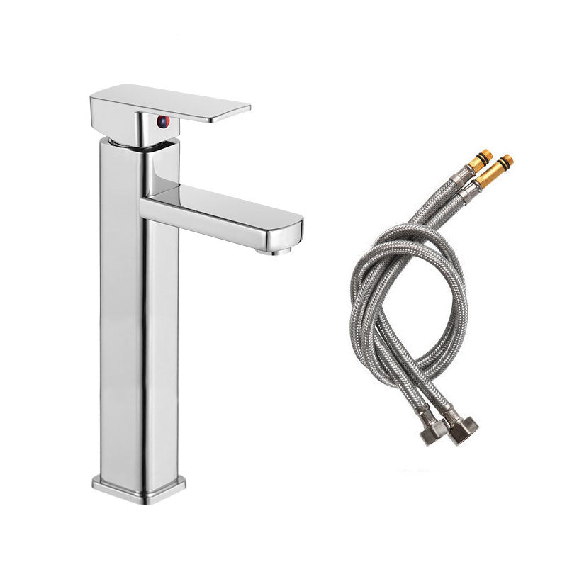 Vessel Sink Bathroom Faucet Lever Handle Low Arc Vessel Faucet