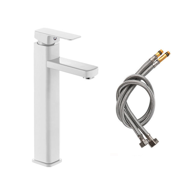 Vessel Sink Bathroom Faucet Lever Handle Low Arc Vessel Faucet