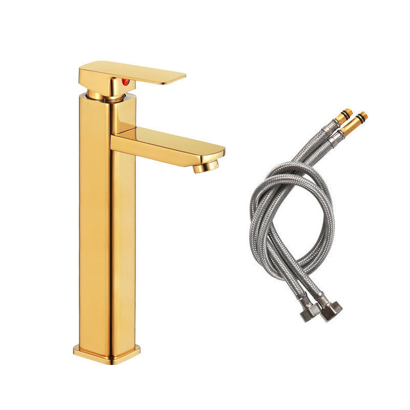 Vessel Sink Bathroom Faucet Lever Handle Low Arc Vessel Faucet