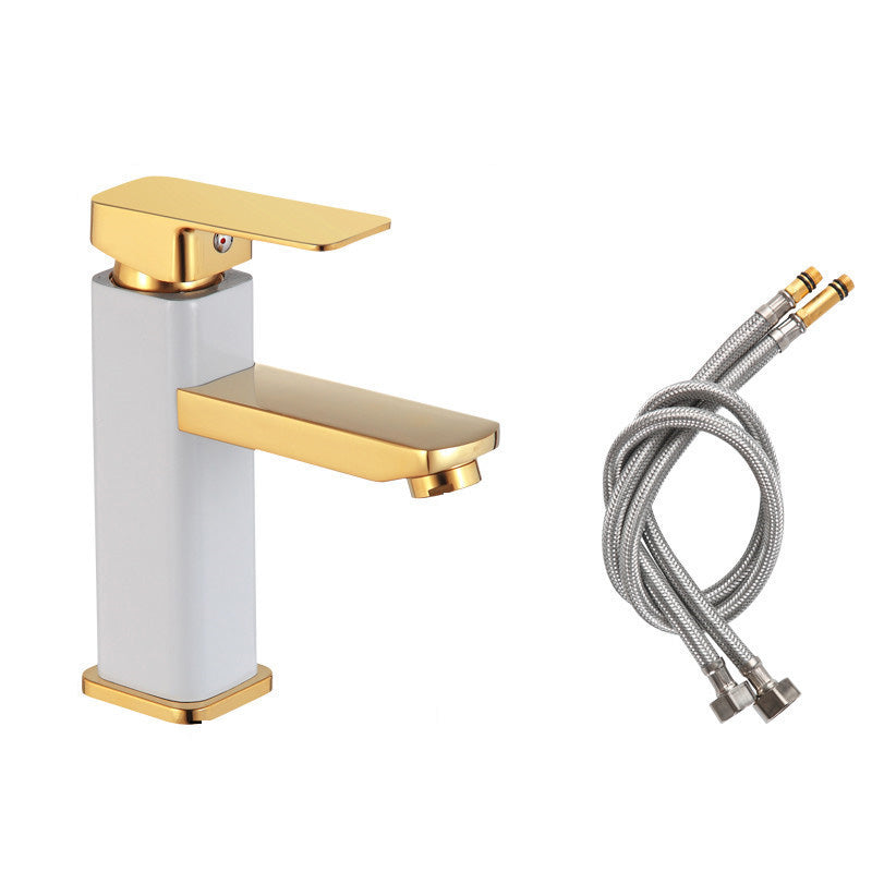Vessel Sink Bathroom Faucet Lever Handle Low Arc Vessel Faucet