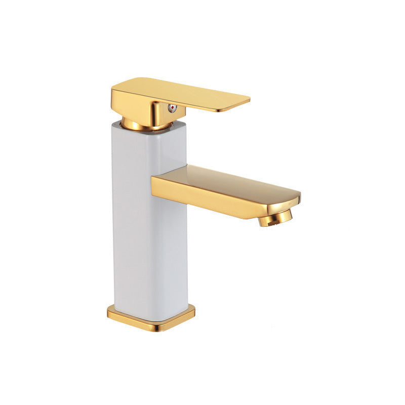 Vessel Sink Bathroom Faucet Lever Handle Low Arc Vessel Faucet