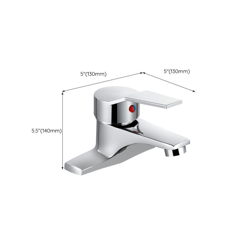 Vessel Sink Bathroom Faucet 2 Hole Faucets Chrome Lever Handle