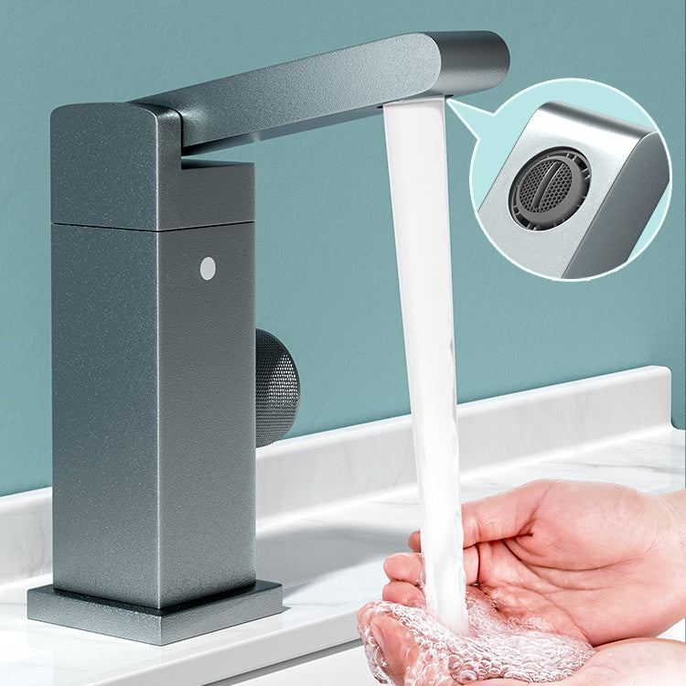 Vessel Sink Bathroom Faucet Knob Handle Swivel Spout Vessel Faucet