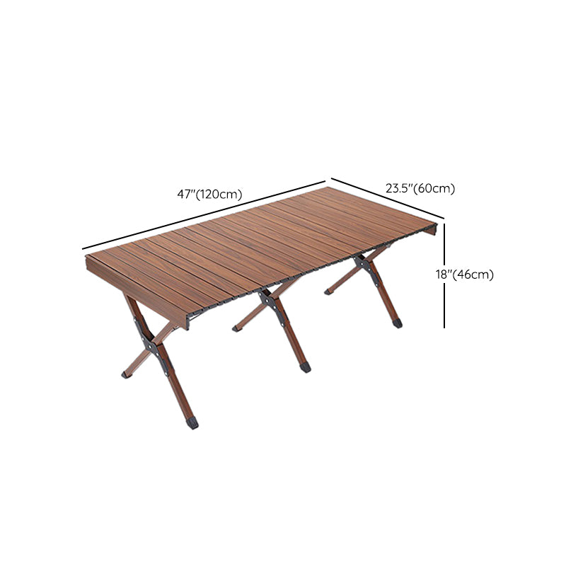 Rectangle Foldable Camping Table Industrial Aluminum Camping Table