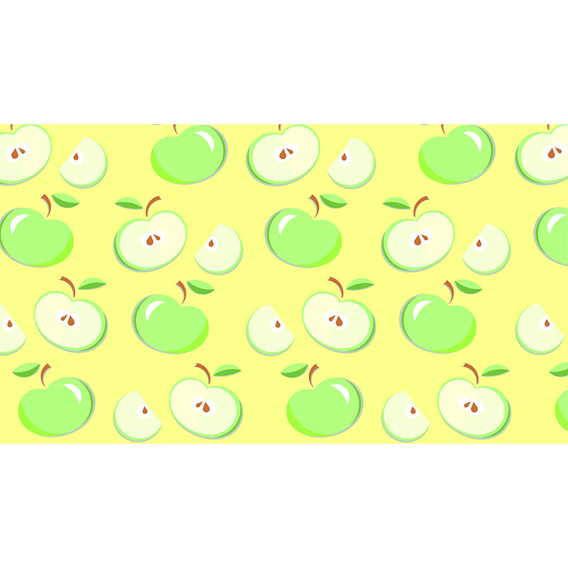 Fruit Illustration Mural Wallpaper Environment Friendly Living Room Wall Mural