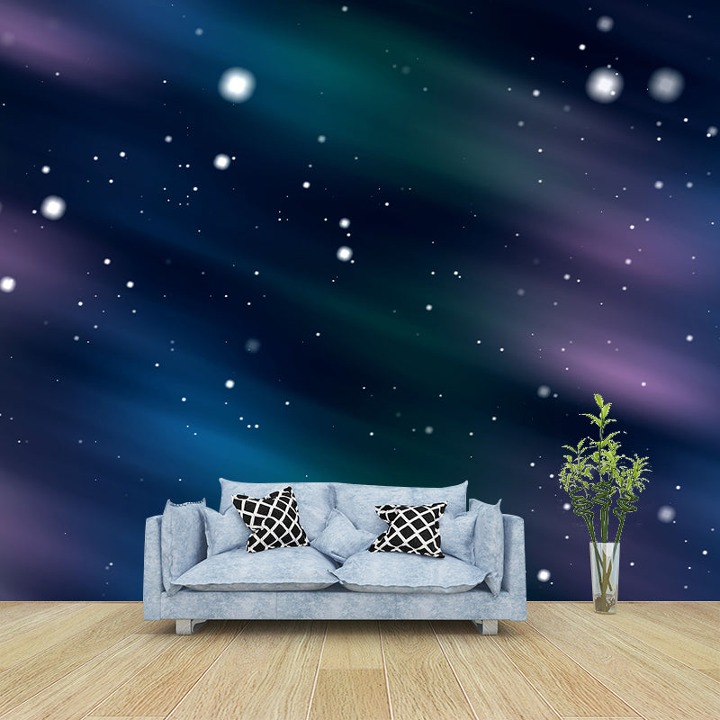 Illustration Mildew Resistant Mural Wallpaper Space Indoor Wall Mural