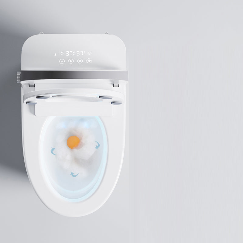 Modern Siphon Jet Toilet Floor Mounted One Piece Toilet Bowl Toilet