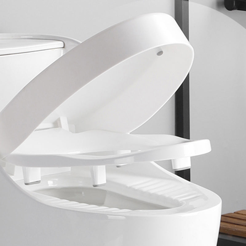 Siphon Jet Porcelain Modern Toilet All In One Floor Mounted Toilet