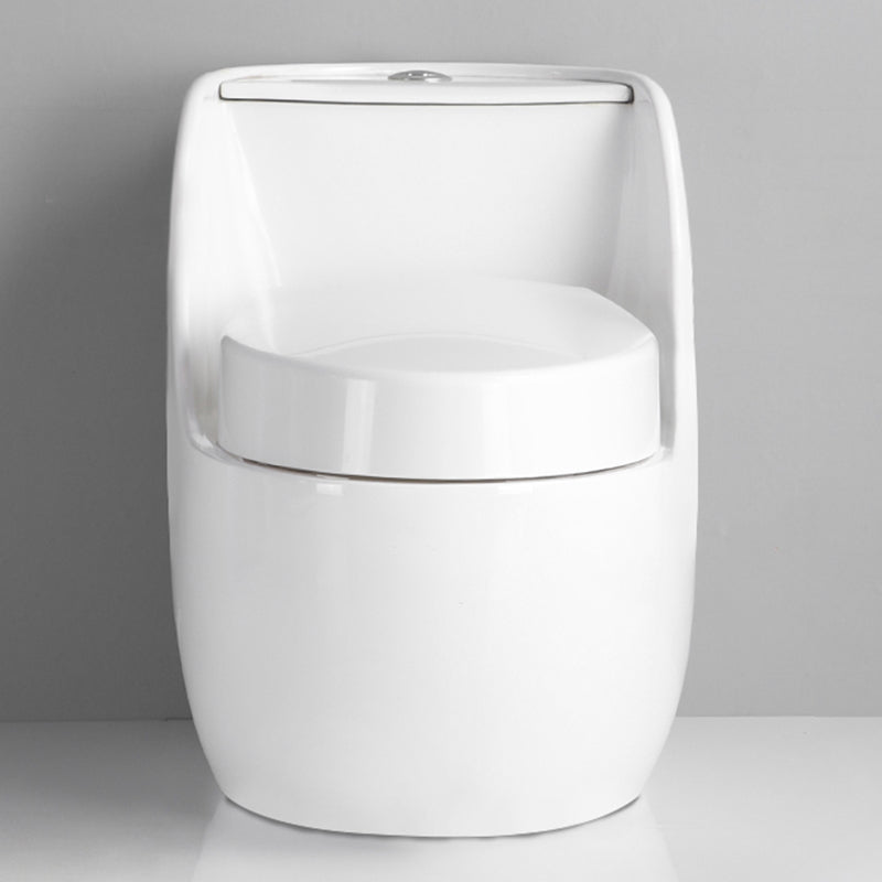 Siphon Jet Porcelain Modern Toilet All In One Floor Mounted Toilet