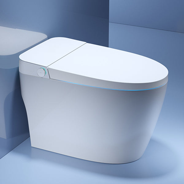 Modern Toilet Bowl One Piece Toilet Floor Mounted Siphon Jet Porcelain Toilet