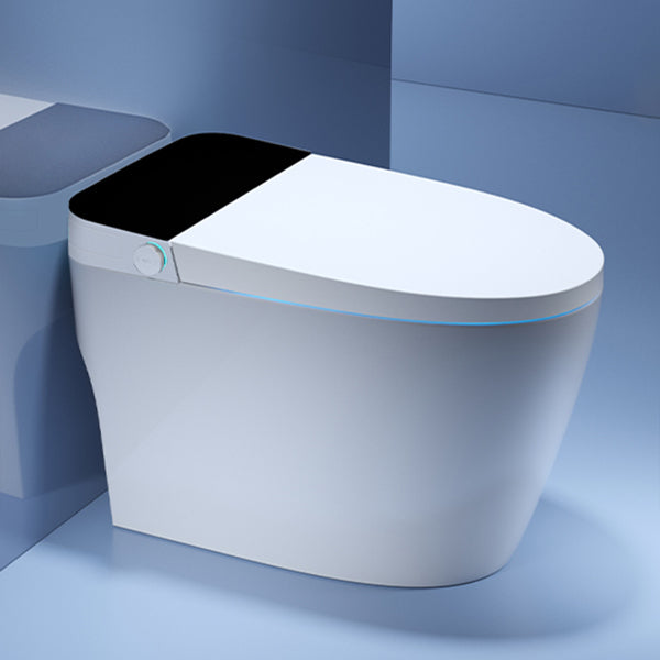 Modern Toilet Bowl One Piece Toilet Floor Mounted Siphon Jet Porcelain Toilet