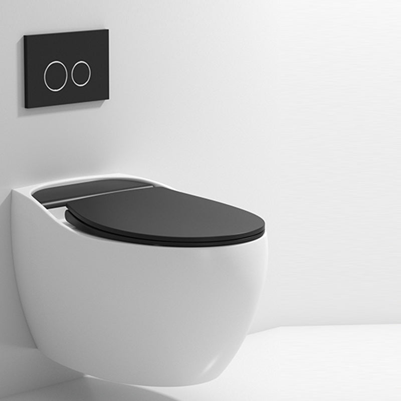 Wall Mount Modern Flush Toilet Porcelain Single Flush Toilet