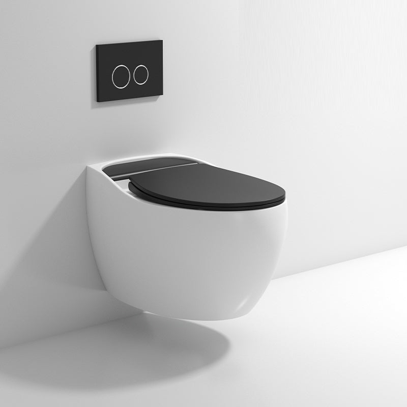 Wall Mount Modern Flush Toilet Porcelain Single Flush Toilet