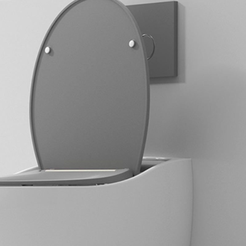 Wall Mount Modern Flush Toilet Porcelain Single Flush Toilet