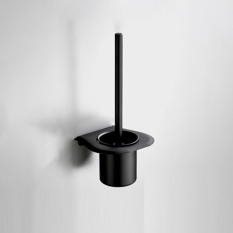 Modern Bath Hardware Set Black Towel Bar Paper Holder Bathroom Accessory Kit
