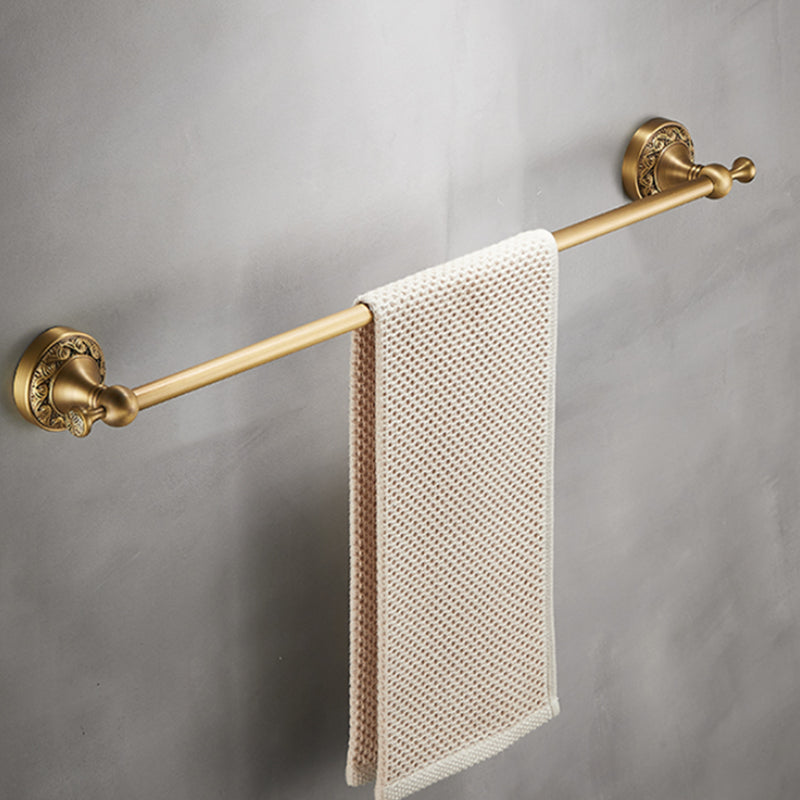 Modern Bathroom Accessory Kit Paper Holder Bath Shelf Gold Bath Hardware Set