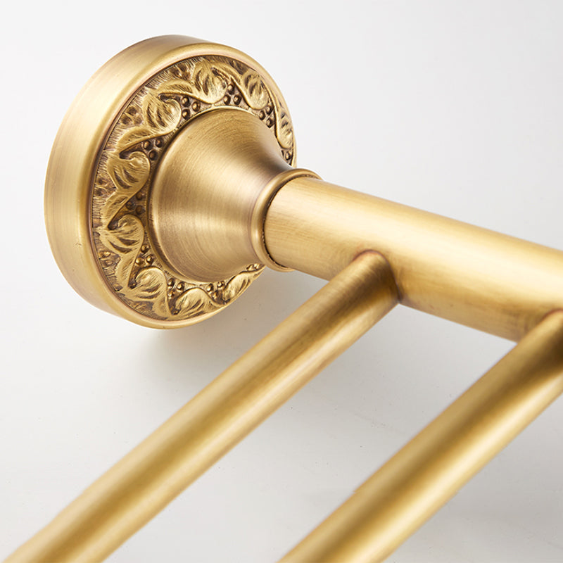 Modern Bathroom Accessory Kit Paper Holder Bath Shelf Gold Bath Hardware Set