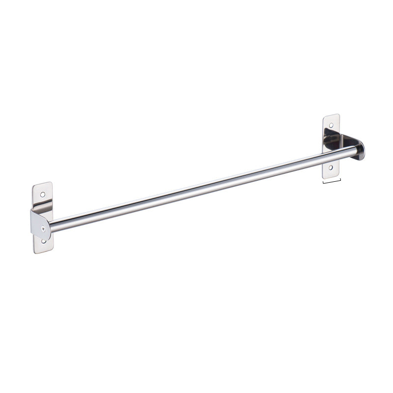 3-Piece Stainless Steel Bathroom Accessory Set Modern Chrome Slipper Stand