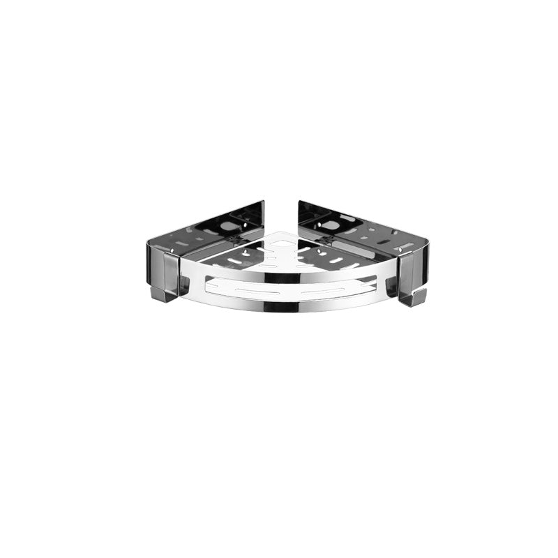 Modern Stainless Steel Bathroom Accessory Set Rectangular & Triangle Bath Shelf