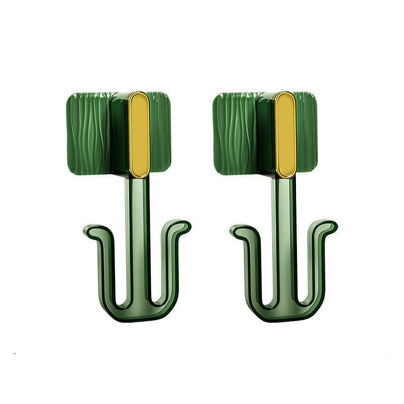 5 Piece Bathroom Hardware Set 6.29" Tall Robe Hooks in Modern Style