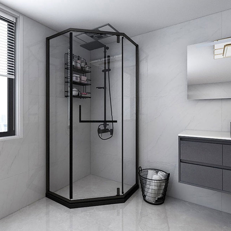 Neo-Angle 304 Stainless Steel Shower Enclosure with Single Door Handle