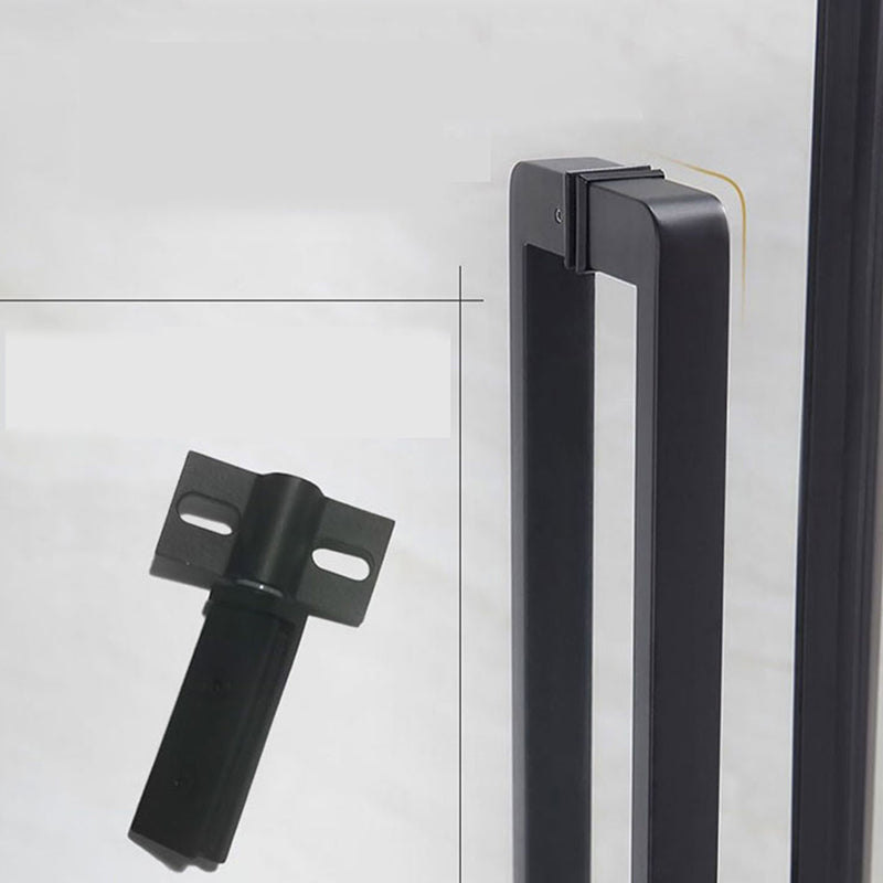 Neo-Angle 304 Stainless Steel Shower Enclosure with Single Door Handle