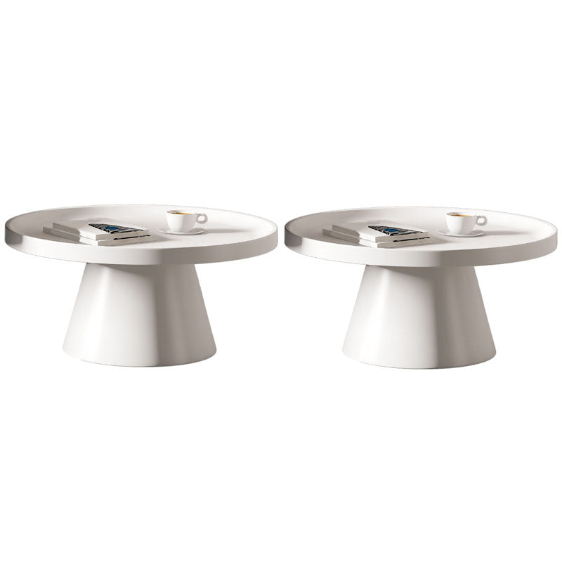 Metal Accent Side Table Table Pedestal Tray Top Side End Snack Table