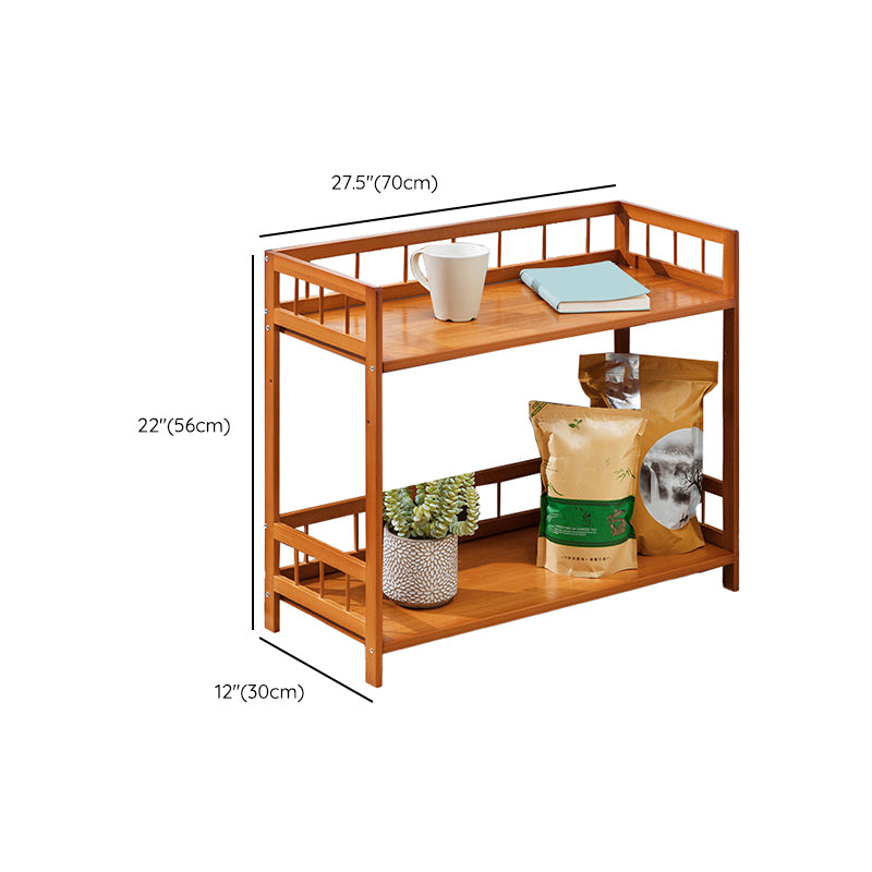 11" Wide Contemporary Corner Table Rectangular Accent Side Table with Storage