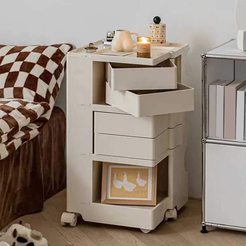 Modern Accent Side Table Square Metal Living Room Corner Table