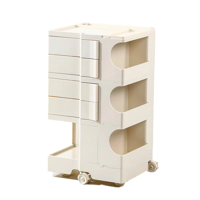 Modern Accent Side Table Square Metal Living Room Corner Table