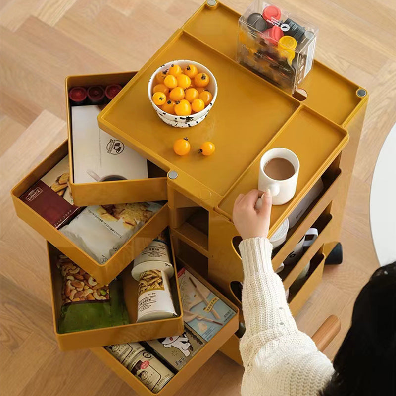 Modern Accent Side Table Square Metal Living Room Corner Table