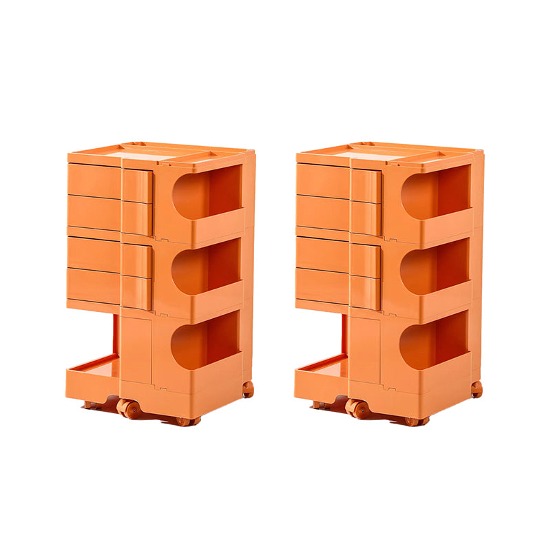 Modern Accent Side Table Square Metal Living Room Corner Table