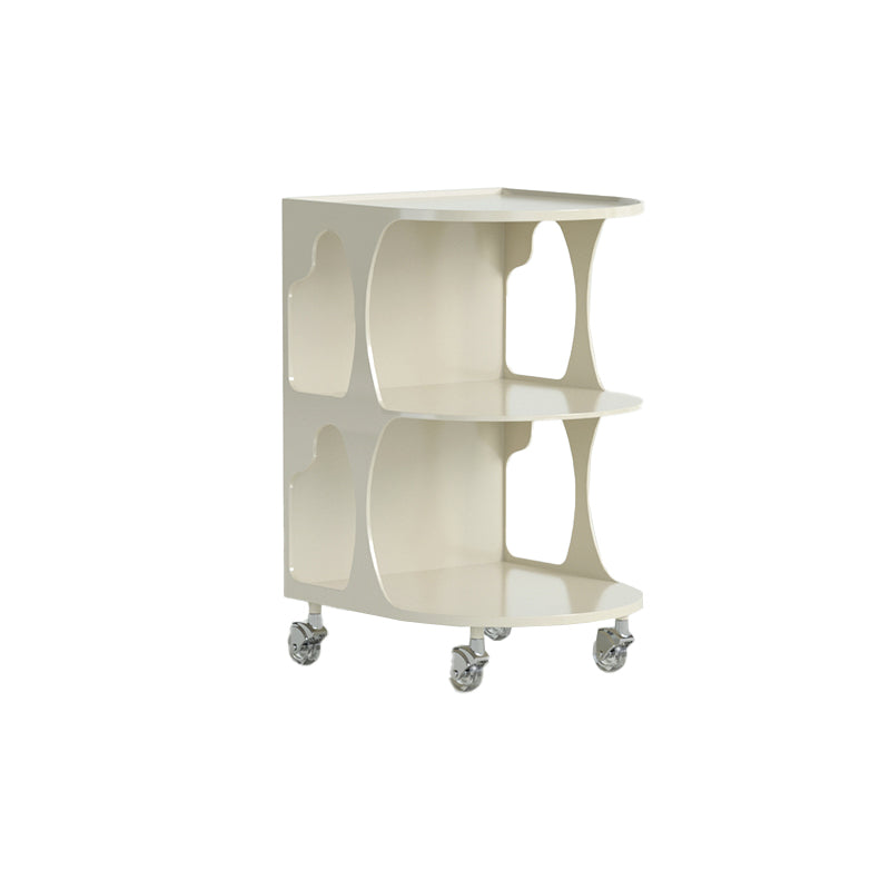 16.1" Wide Contemporary Metal Accent Side Table for Living Room